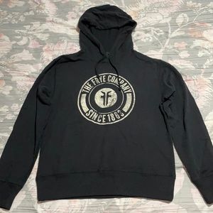Frye jet black brand new hoodie